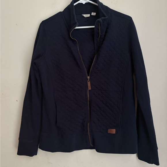 L.L.Bean Quilted Full Zip jacket  size S - Picture 5 of 6